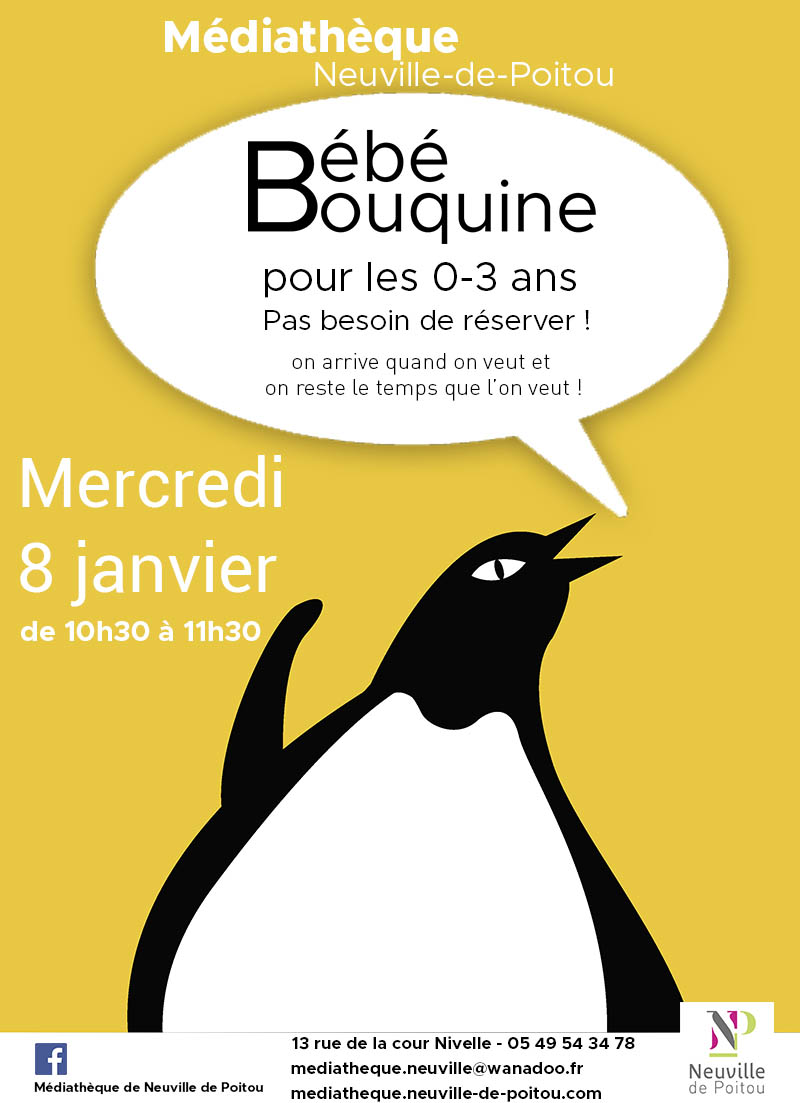 Affiche BB bouquine 8 janvier 2020