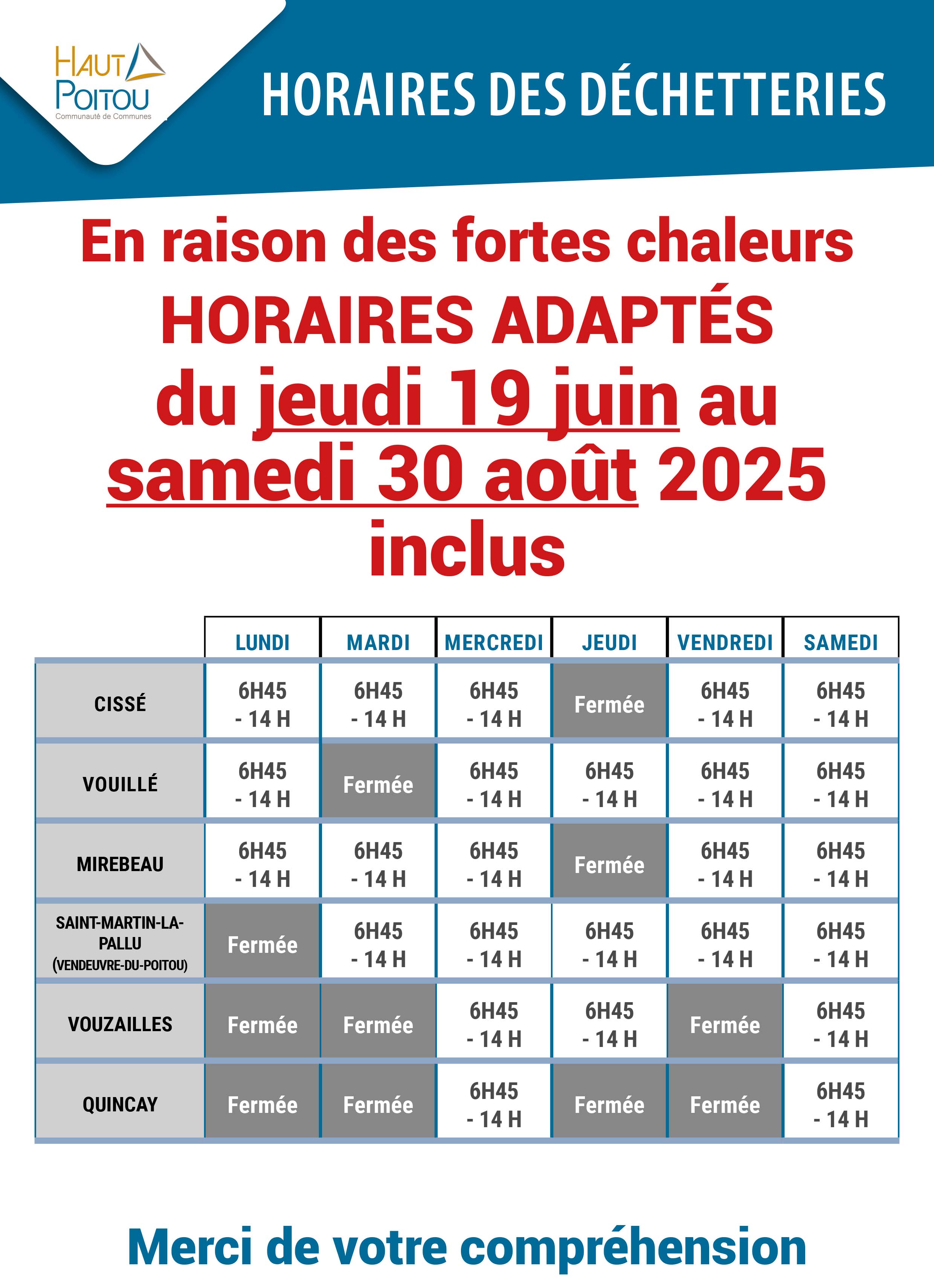 Horaires adaptés juin aout 2025 1